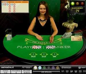 Oranje Live Casino Baccarat