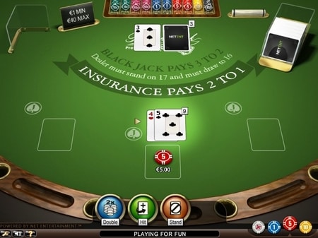 Screenshot NetEnt Blackjack Pro Series 