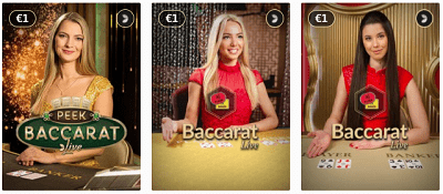 Live Baccarat Online