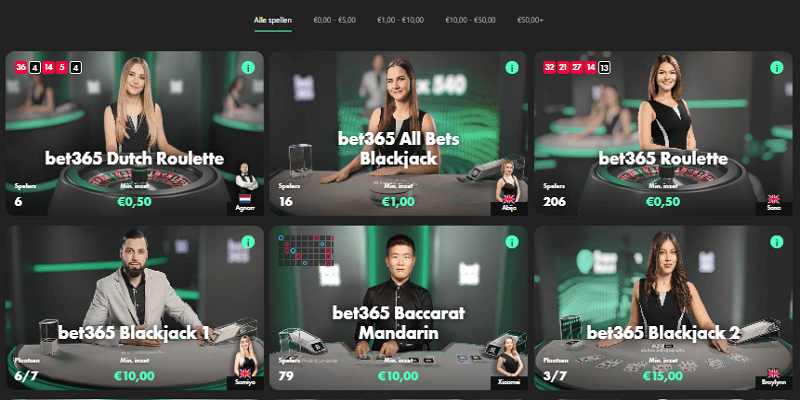 bet365 kansino alternatief